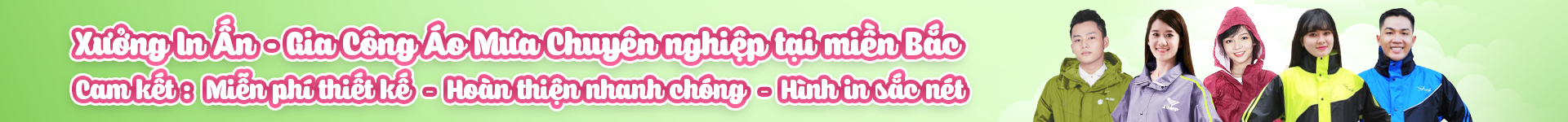 DỊCH VỤ IN ÁO MƯA
